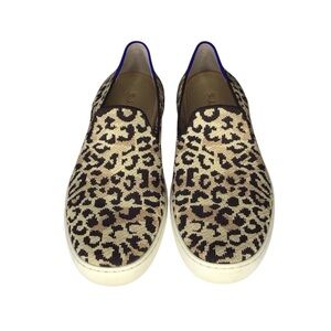 Rothy’s The Original Slip on Sneaker in Desert Cat Size 8.